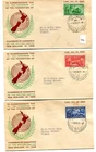 New Zealand 1936 Chamber of Commerce: 5 matching illust. fdc's, 1 for each value
