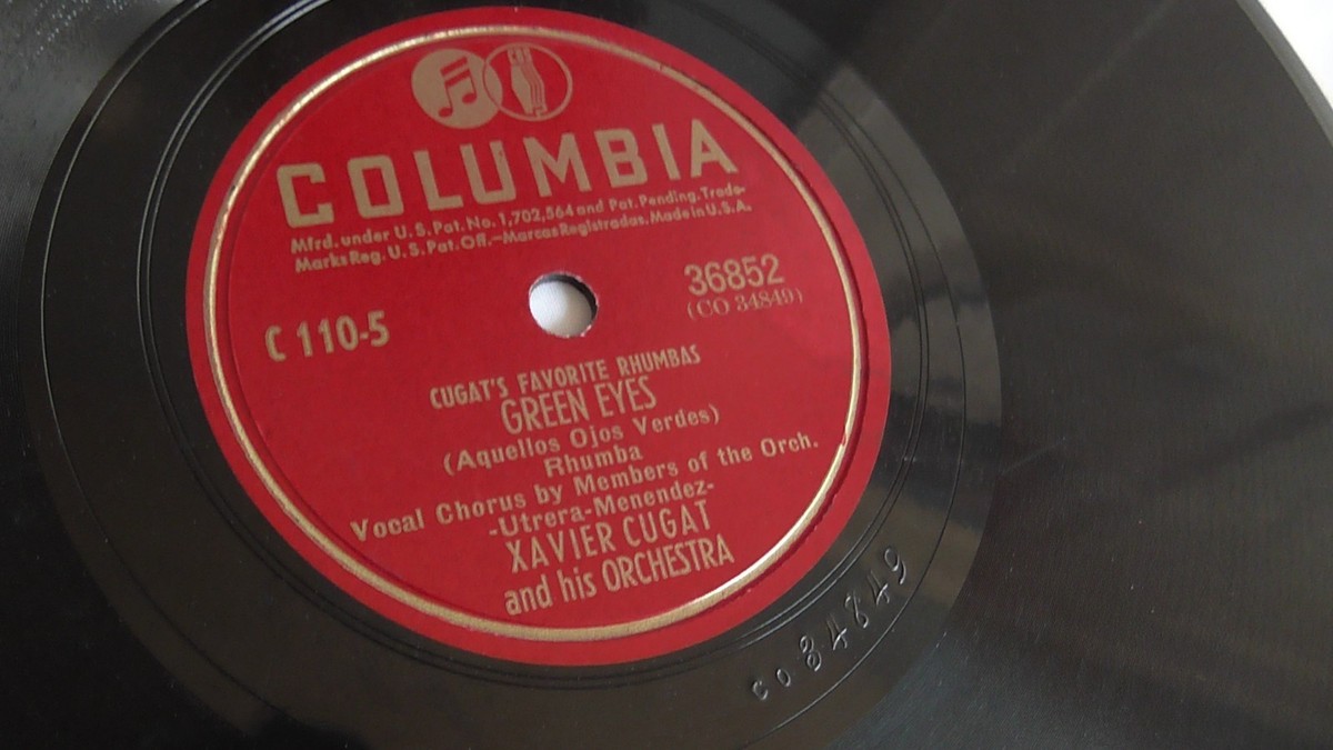 Cugat “Cugat's Favorite Rhumbas” 78rpm 10-inch Album Set Columbia
