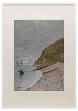Claude Oscar Monet La Pointe De La Heve, Sainte Adresse A3 A4 Framed Print Pict