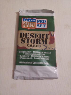 Desert Storm Singles (1991 Pro Set)