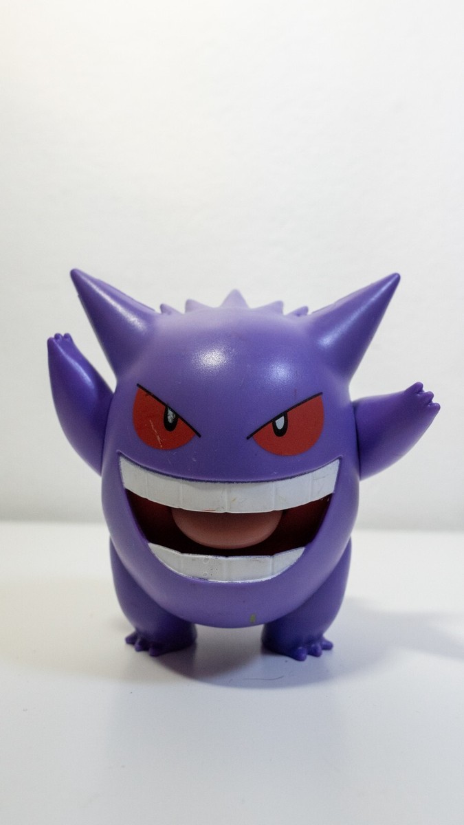 Pokemon - Gengar Deluxe Battle Figure Deluxe - 3.5” Official | eBay UK