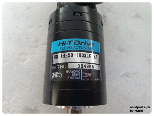 SANYO DENKI P50B03003PXS01UW & HARMONIC RS-14-50-(003)C-SP REDUCER - Picture 3 of 8