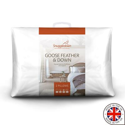 down goose feather pillows