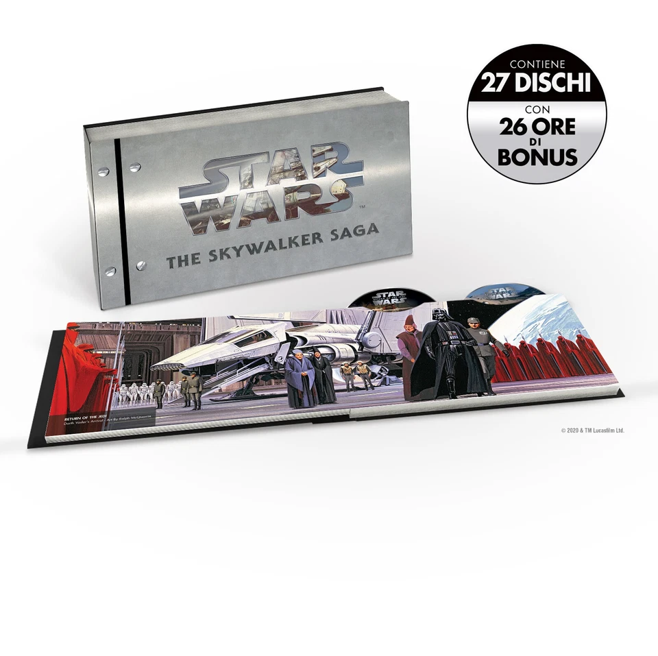STAR WARS - THE SKYWALKER SAGA 4K (27 Blu-Ray 4K Ultra HD) - Immagine 2 di 2