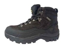 CAPPS Safety S3 Steel Toe Cap Waterproof Hiker Boot Brown LH518SM - BLACK/BROWN