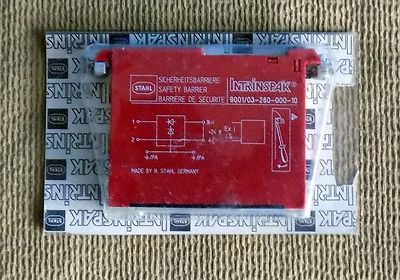 Stahl Intrinspak Type 9001/03-280-000-10 Safety Barrier New Sealed