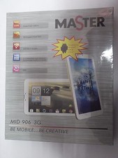 MASTER MID 906 3G TABLET DUAL CORE 1.3Ghz DUAL SIM WIFI 8GB GPS 9" BIANCO/SILVER