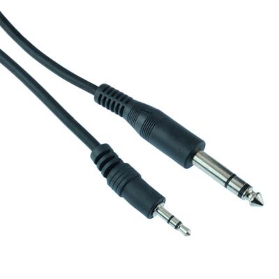 Câble Audio Stéréo Poppstar 5m - Jack 3,5mm Plaqué Or, Neuf Sous Emballage