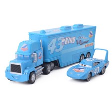 Disney Pixar Cars King Hauler Truck & 43 King Spielzeugauto Neu Ohne Verpackung
