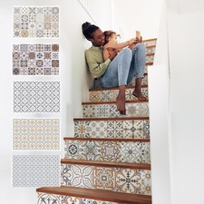 Adesivi per piastrelle piastrelle piastrelle autoadesive mosaico marocchino ornamenti 24 pezzi