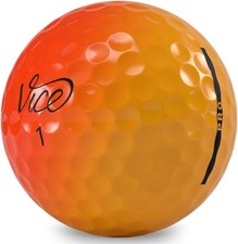 24 Vice Orange/Yellow Shade Mix AAAA Near Mint Golf Balls