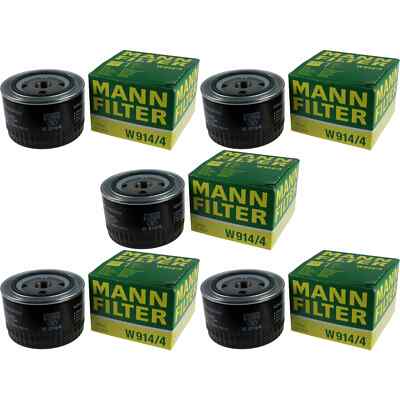 5x MANN-FILTER Ölfilter Oelfilter W 914/4 Oil Filter