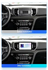 Android 14 9" CARPLAY for KIA KX5 Sportage 2016-18 8Core 4+32GB Stereo GPS Radio