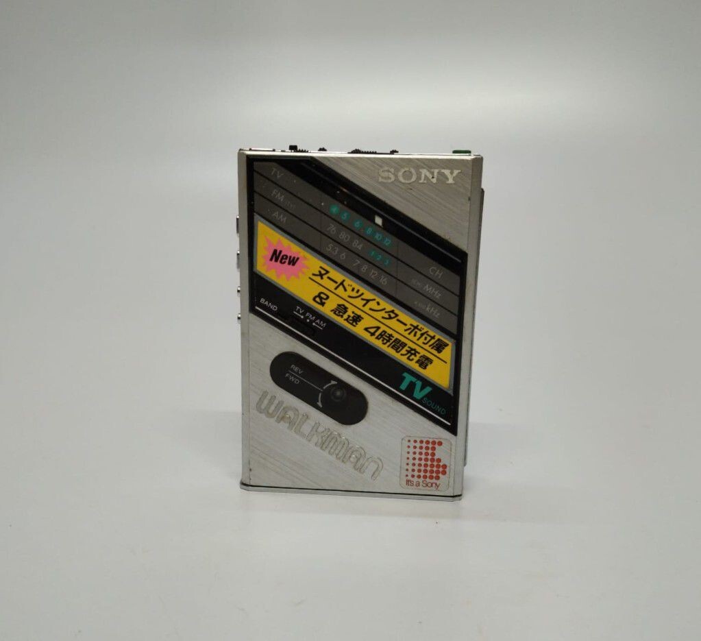 SONY WALKMAN WM-F102 TV/FM/AM ステレオ カセットプレーヤー