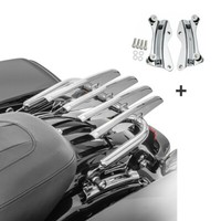 GepäCkträGer Und Montagekit FüR Harley Davidson Road King 09-13 XB Chrom