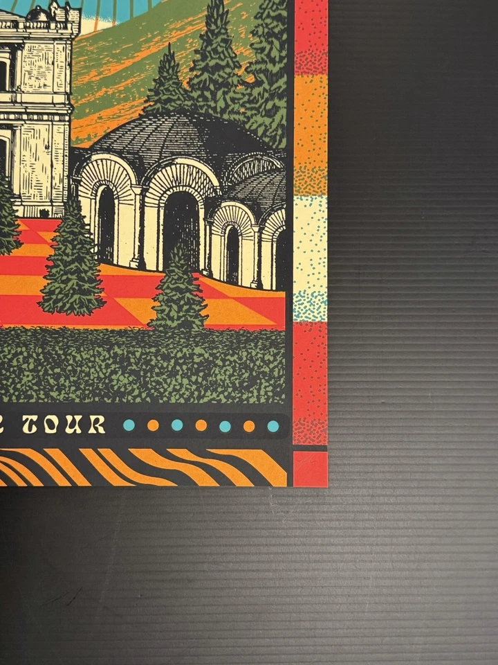 My Morning VIP 2023 Tour Poster - Limited Edition Justin Helton Signed/Numbered - Image 3 of 4