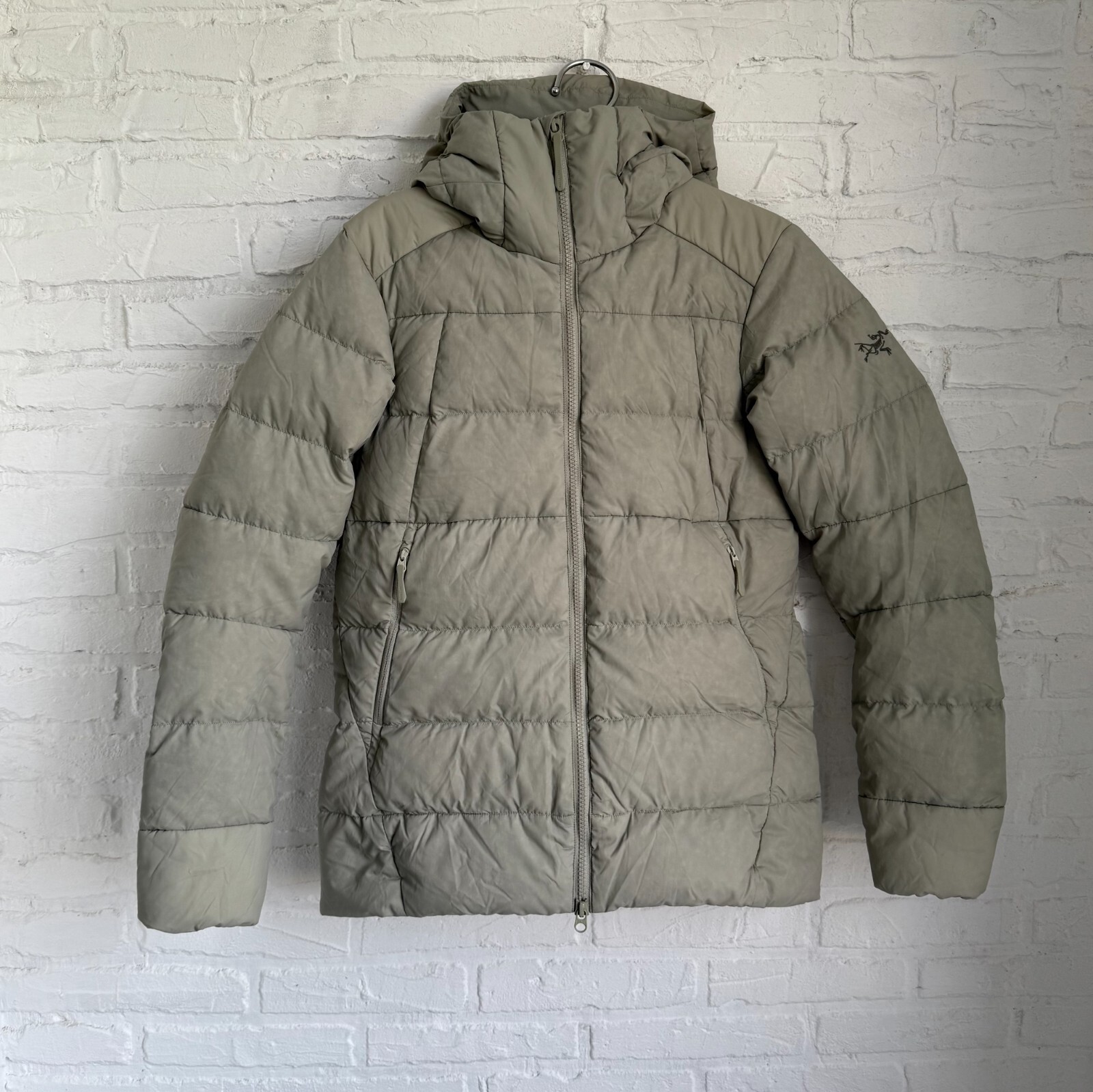 Arc'teryx ttorio felpa con cappuccio con piumino imbottito donna taglia XXS XS S