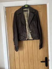 Roberto Cavalli ( Just Cavalli ) Leather Jacket 40