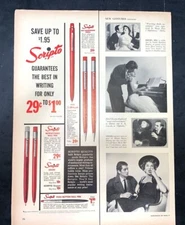 Life Magazine Ad SCRIPTO PEN and PENCIL1954 A3