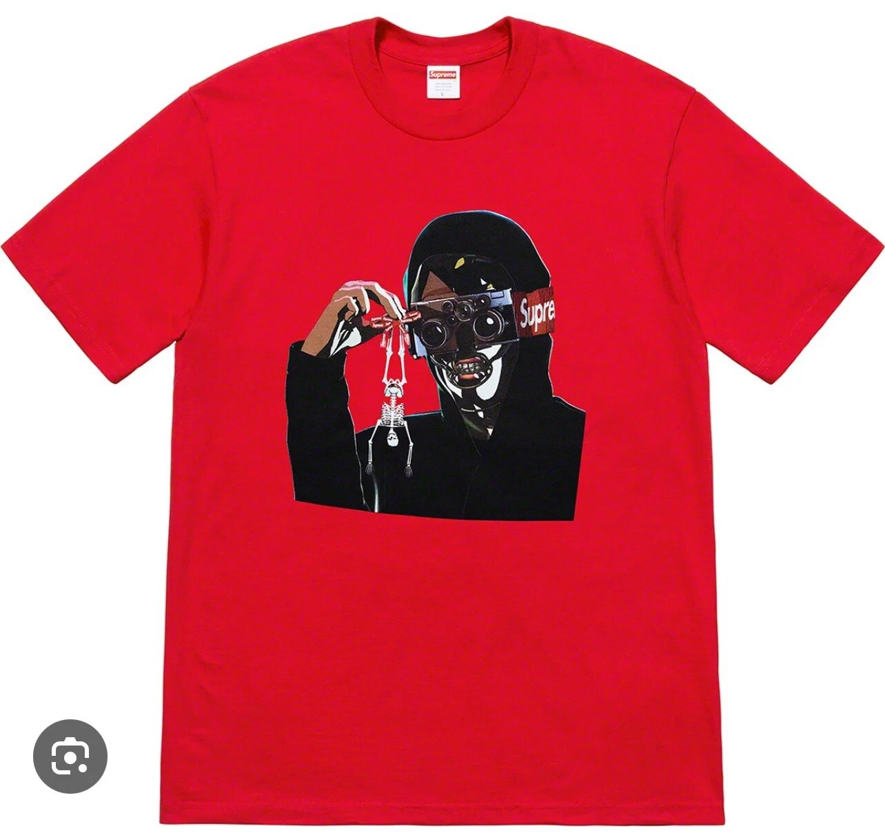 T shirt rouge Supreme Creeper SS19 MEDIUM 100% AUTHENTIQUE TRÈS RARE ÉPUISÉ NEUF