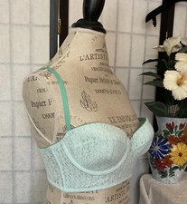 Gilley  Hicks Padded Push-up Wired Eyelet Bustier/Bra 36C