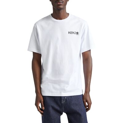KENZO Herren T-Shirts Boke Flower 2.0 Grafikdruck Baumwolle Rundhals Kurzarm