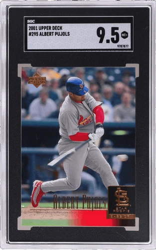 2001 Upper Deck Albert Pujols Baseball Cards
