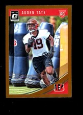 2018 Optic #118 Auden Tate Cincinnati Bengals RC Rookie Card BRONZE HOLO
