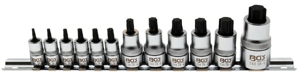 Bgs 12X Torx Bit NüSse Kurz T8-T60 T-Profil BitnüSse SteckschlüSsel EinsäTze Nuß-image