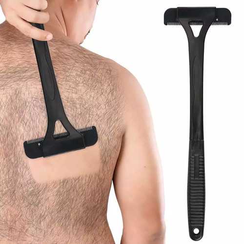 Rasoio 17" Groomer set depilazione gambe corpo intero manico lungo-schienale - Foto 4 di 11