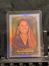 Lilia Vu 2024 Allen & Ginter Hot Box Silver Portrait - LPGA Golfer