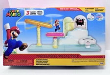 Super Mario Toy Cloud Playset Includes 2.5" Mario Figure Jakks Pacific Nintendo