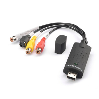 USB 2.0 4 Channel Video TV DVD VHS Video Audio PC Capture Adapter Card Converter
