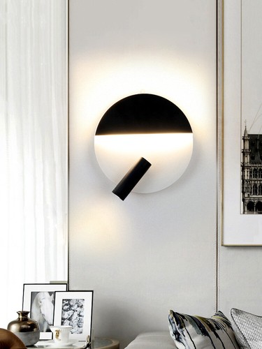 11W LED Reading Light Rotatable Spotlight Ambient Wall Lamp Fixture Dual Switch - Picture 2 of 13
