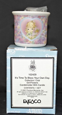 Precious Moments It's Time To Bless Your Own Day  #102429  Candle