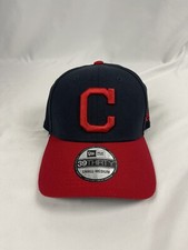 Cleveland Indians New Era MLB 39Thirty Classic Stretch Flex Cap Hat Size Sm/Med