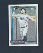 2021 Topps Update Series 1992 Redux # T92-24 Cody Bellinger