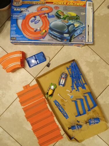 Vintage Hot Wheels Highway 35 World Race Power Raceway Set 2003 unvollständig. - Bild 2 von 7