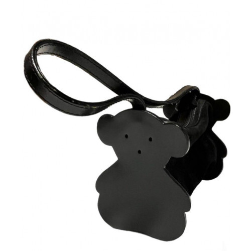 TOUS Bear Bag Black Mini Pouch Approx. 10cm/20cm/6cm Used TOUS Bear Bag Black Mini Pouch Approx. 10cm/20cm/6cm Used