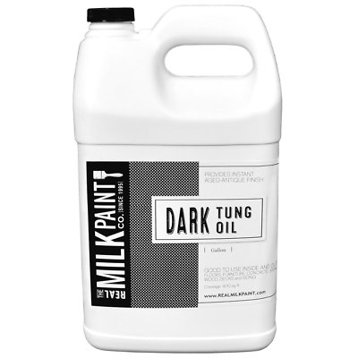 #ad Real Milk Paint Dark Raw Tung Oil Gallon $84.99
