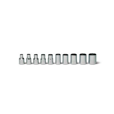 Wright Tools 200 1/4''Drive 10 Piece Set 6 Point Standard Sockets 5/32'' 1/2 inch
