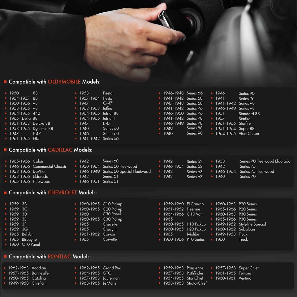 点火锁气缸 Zamak 5 带钥匙适用于吉姆西卡车 F350 F370 PM250 1000 系列 — 第 2/4 张图片