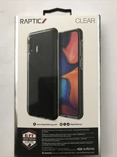Raptic Shield Cell Phone Case For Galaxy A20 Clear