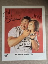 Signed Al Snow WWF Promo
