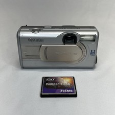 Canon PowerShot A310 3.2MP Digital Camera W/ Memory Card Tested