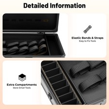 Barber Carrying Case,Large Barber Beauty Salon Tool Kits Storage Portable