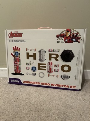 Marvel Avengers Hero Inventor Kit By LittleBits Build & Code Iron Man Gauntlet