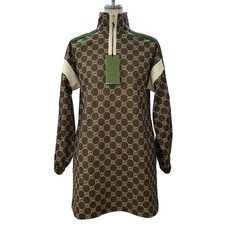 GUCCI Interlocking Technical Dress 678689 Women's Dresses