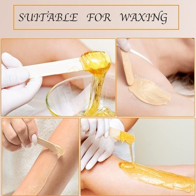 Large Jumbo Wooden Craft Sticks (6'' x 3/4'')  for Waxing, Craft Project