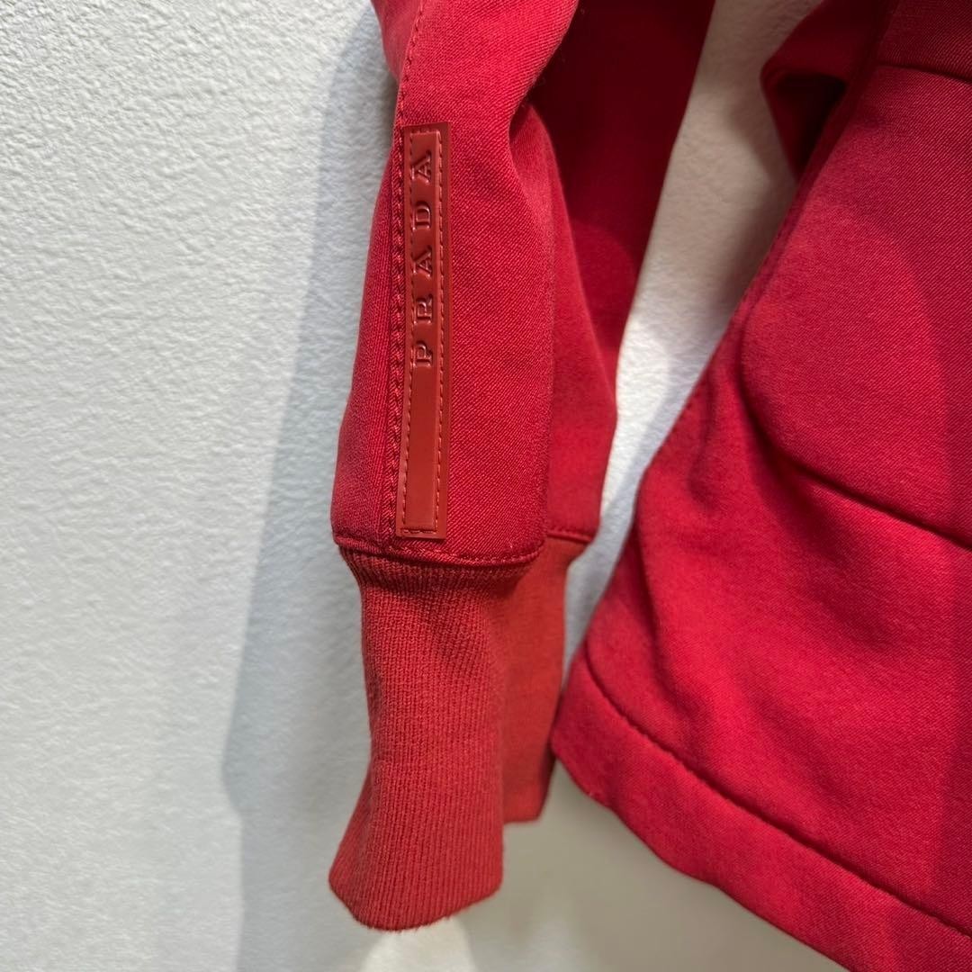 PRADA Down quilted zip nylon jacket - image 6